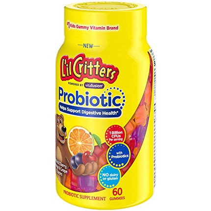 Lil Critters Kids Probiotics Gummies 60 Count