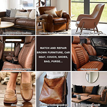 buy Brown Leather Repair Kits for Couches - Vinyl and Leather Repair Kit -Leather Paint- Leather Scr in india