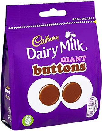 Buy Cadbury Giant Buttons Chocolate Bag 95g â€“ Deliciously simple and simply delicious! India