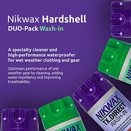 Buy Nikwax Hardshell Cleaning & Waterproofing DUO-Pack, One-Color 20 oz. / 600ml India