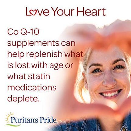 Puritans Pride CoQ10 100mg, Supports Heart Health, 240 Rapid Release Softgels in India