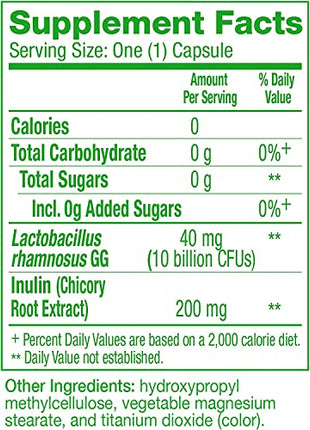 Culturelle Daily Probiotic, 30 count Digestive Health Capsules | Works Naturally with Your Body to Keep Digestive System in Balance* | With the Proven Effective Probiotic? | Packaging May Vary in India