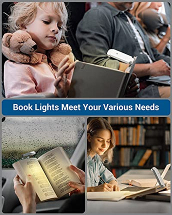 Buy DEWENWILS USB Rechargeable Book Reading Light, Warm White, Brightness Adjustable for Eye-Protection in India