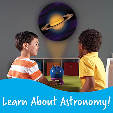 Learning Resources Shining Stars Projector - 5 Piece Set, Ages 3+ Solar System Toys for Kids, Space Projector for Kids, Planets for Kids, Nature Exploration for Kids