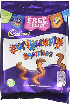 Buy Cadbury Curly Wurly Squirlies Chocolate Bag 95 g - Pack of 10 India