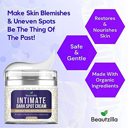 Beautzilla Intimate Area Dark Spot Corrector with Instant Results for Knees, Elbows, Underarms, and Thighs in India