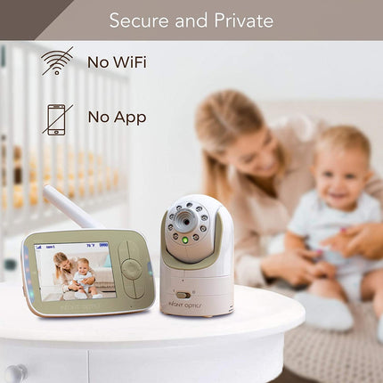 Secure and Private Infant Optics DXR-8 Baby Monitor
