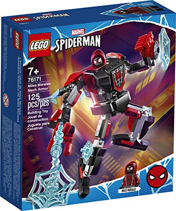 LEGO Marvel Spider-Man Miles Morales Mech Armor 76171 Collectible Construction Toy, New 2021 (125 Pieces)