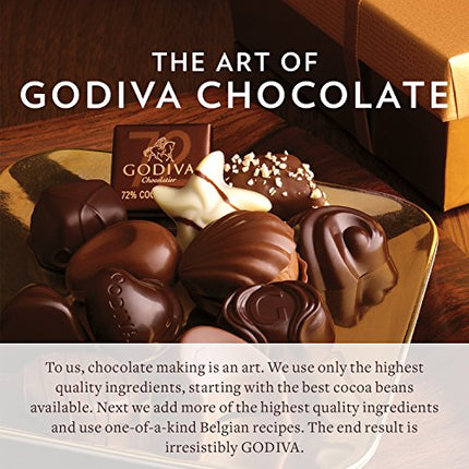 Godiva Chocolatier Assorted Milk Chocolate Covered Pretzels Gift Canister, 66-Pieces
