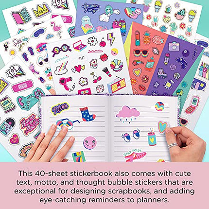 Fashion Angels 1000+ Totes Adorbs Colorful Fun Craft Stickers for Scrapbooks, Planners, Gifts and Rewards, 40-Page Sticker Book for Kids Ages 6+ and Up in India