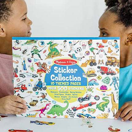 Melissa And Doug Sticker Collection Book: Dinosaurs, Vehicles, Space, and More - 500+ Stickers - Sticker Books, Arts And Crafts Activity For Kids Ages 3+ in India
