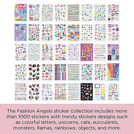 Fashion Angels 1000+ Totes Adorbs Colorful Fun Craft Stickers for Scrapbooks, Planners, Gifts and Rewards, 40-Page Sticker Book for Kids Ages 6+ and Up in India