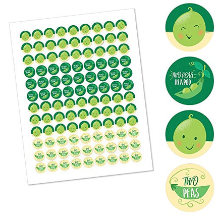Buy Big Dot of Happiness Double the Fun - Twins Two Peas in a Pod - Baby Shower or First Birthday Party Supplies in India