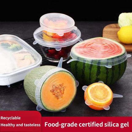 Silicone Food Cover-silicone stretchable lids--Silicone Strech Lids