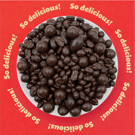 Bridge Mix - Dark Chocolate Covered Candy, Raisins and Nuts - 2-Pound Bag