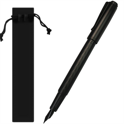 Fountain Pen::fountain pen black ink::fountain pen handwriting::fountain pen buy online india::Black Ink fountain pen::Black fountain pen