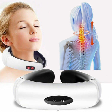 Electric Pulse Massager-back massager neck-Back neck Massager-back pain massager machine-neck Massager-Pulse Massager