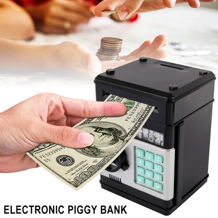 Electronic Piggy Bank-ATM Piggy Bank-electronic atm piggy bank--Piggy Bank with Password--Digital Piggy Bank