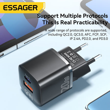 Essager Dual Port USB-C Fast Charger