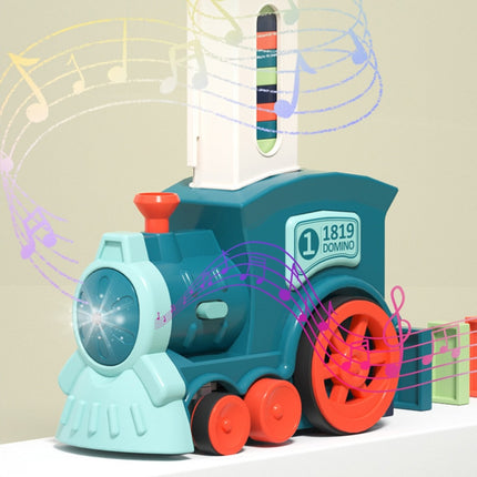Automatic Electric Domino Train Set with music 