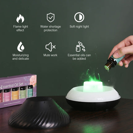 Aroma Diffuser Oil Lamp-Air Humidifier-Aroma Diffuser Oil-Aroma Diffuser Electric-Aroma Diffuser Machine-Aroma Diffuser for Home-Air Humidifier