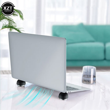 Foldable Portable Laptop Stand with Cooling featureMagnetic Suction, Mushroom Stand for 