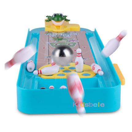 9Mini Frog Bowling Game For Kids and Adults