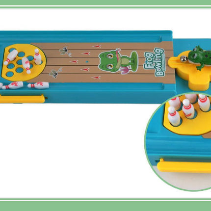Mini Frog Bowling Game For Kids and Adults