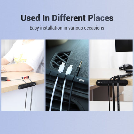 Cable Organizer-Cable Winder-Cable Organizer Desk-Cable Management Clips-cable clip holder-Desk Cable Organizer